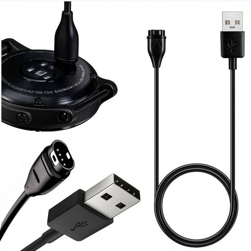 GENERICO - Cable de Carga USB  Garmin Fenix/Vivoactive/Vivosport/Quatix