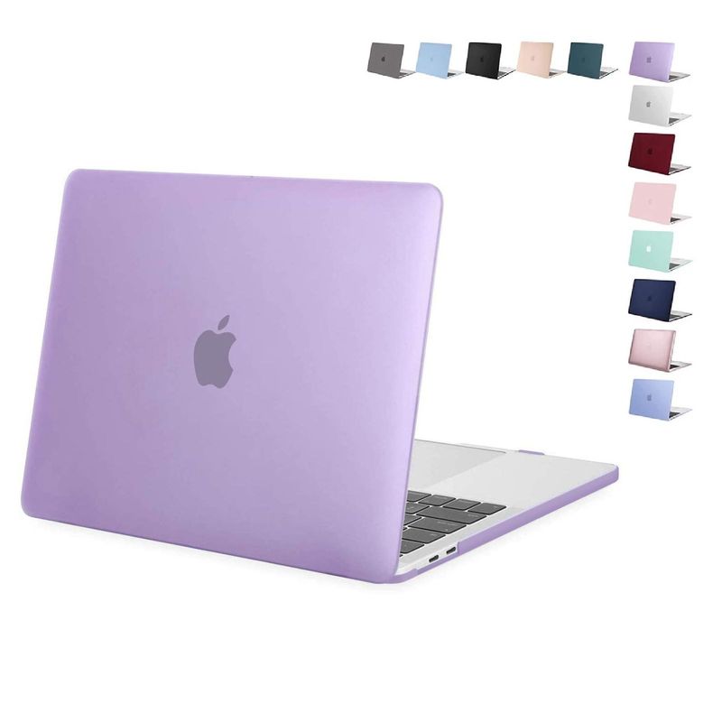 GENERICO - Carcasa Protector Mate Para Macbook Air 13 M2 2022 A2681 - Morado
