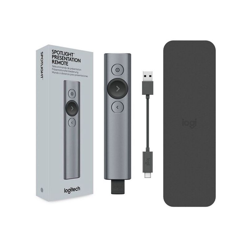 LOGITECH - Logitech Spotlight Presentador Remoto Avanzado para Diapositivas