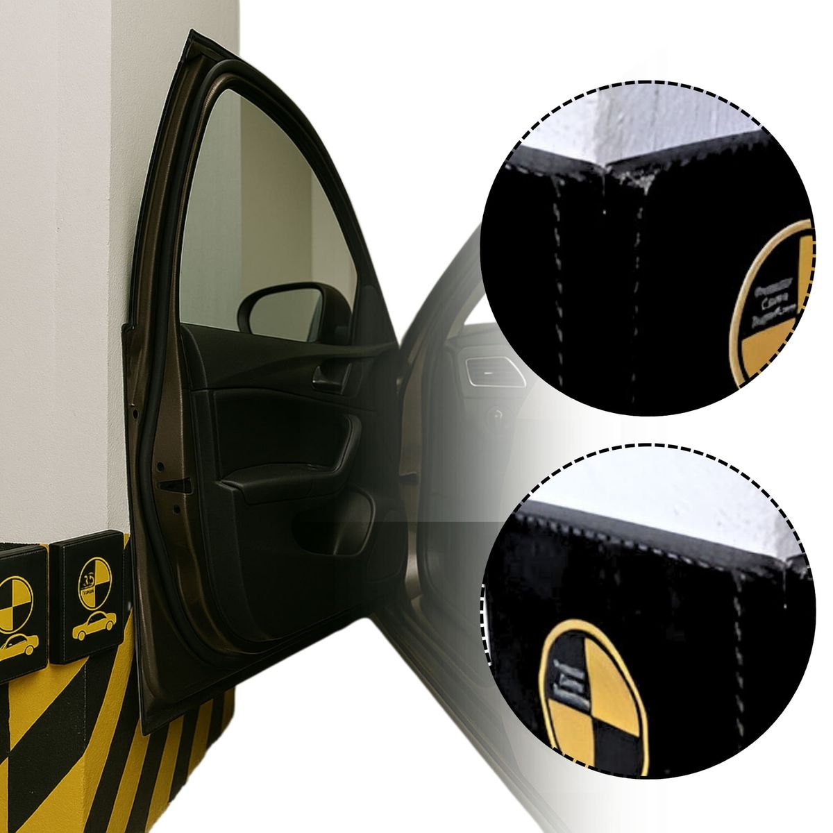 GENERICO - Protector De Pared Esquina Parqueadero Antirayon Perduoutlet