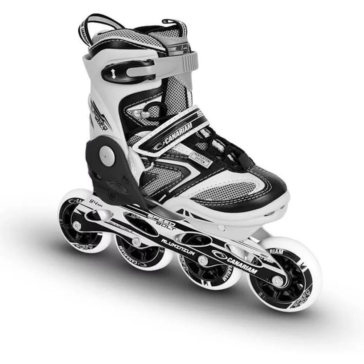 CANARIAM - Patines Canariam Speedbolt Semiprofesional Negro