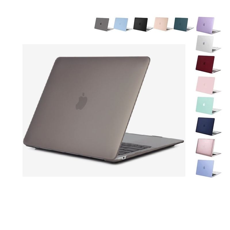 GENERICO - Carcasa Protector Antideslizante Mate Para Macbook Pro 14 - Gris