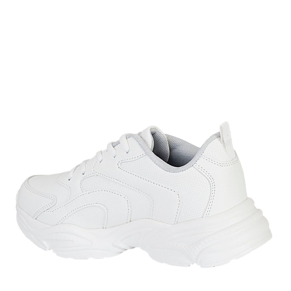 THROWING - Tenis zapatillas colegial - escolar Deportivo Unisex throwing Blanco