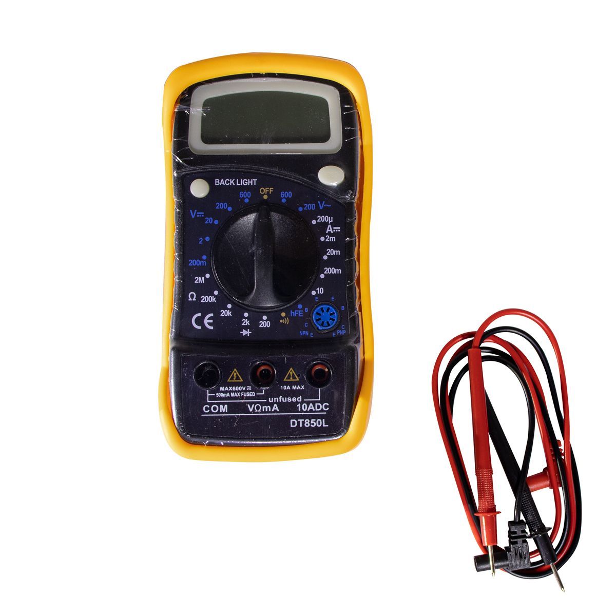 AVC - Multimetro Digital AVC DT850LMAS830L.