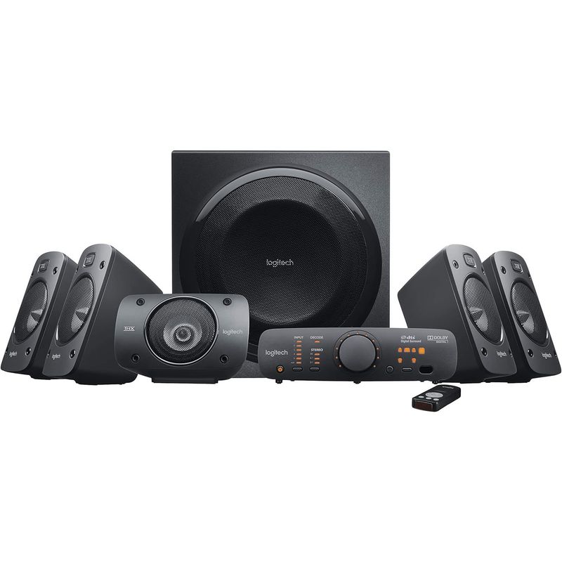 LOGITECH - Parlante Z906 5.1 Logitech Potencia 500w  980-000467