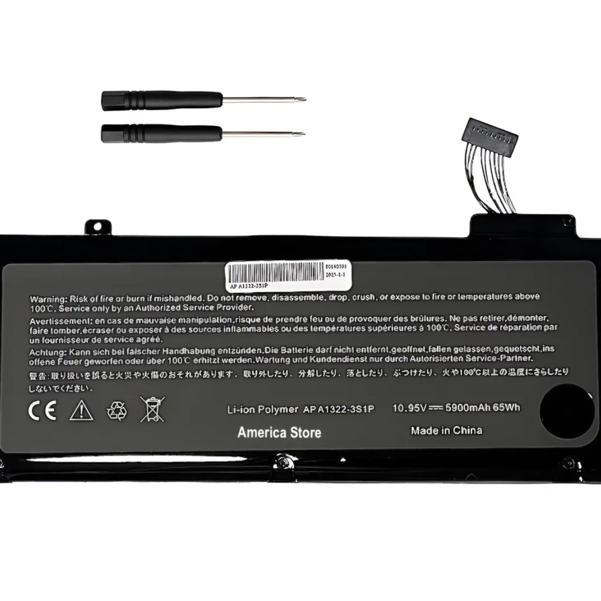 GENERICO - Bateria Para Mac bo0k A1322