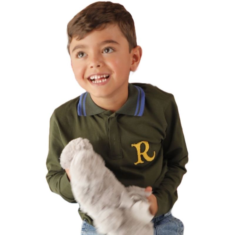 RAINBOW RIDERS - Rainbow Riders Green Ride Polo para niño