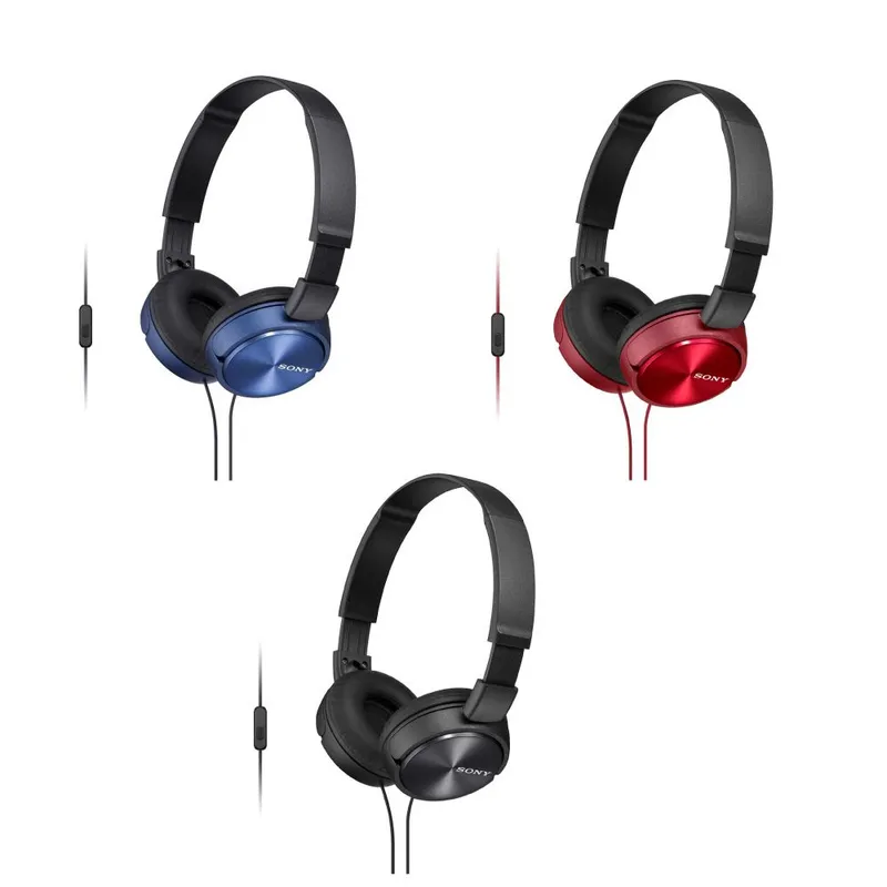 SONY - Kit de Audífonos plegables con Micrófono Integrado  MDR-ZX310AP