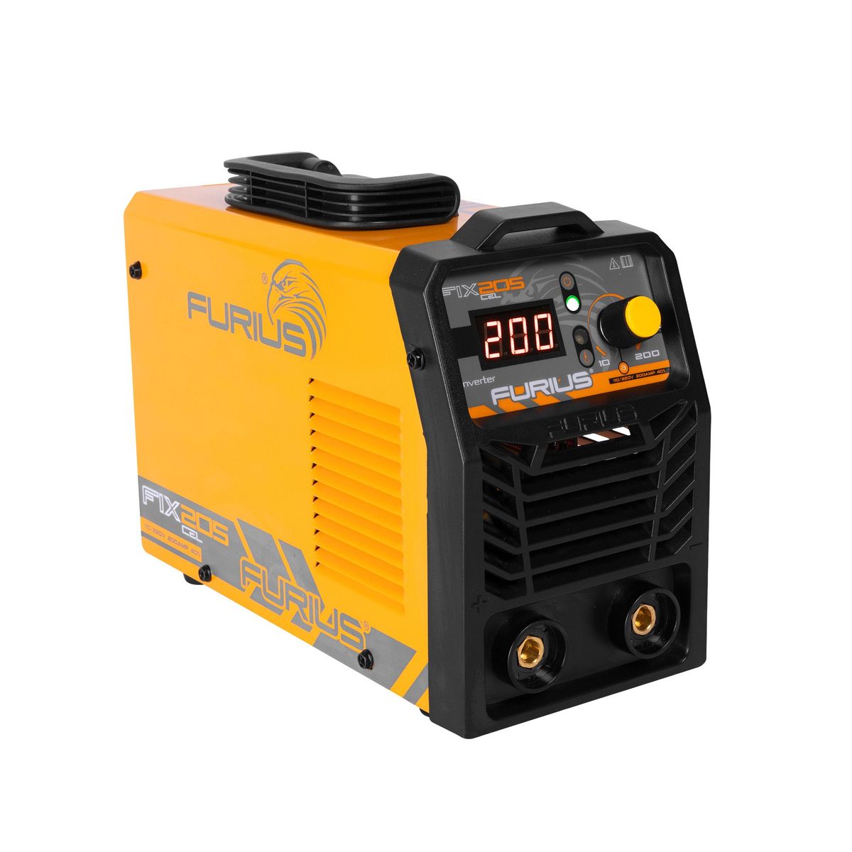 FURIUS - Soldador Inversor 200a Cellulosic Furius Fix 205cel