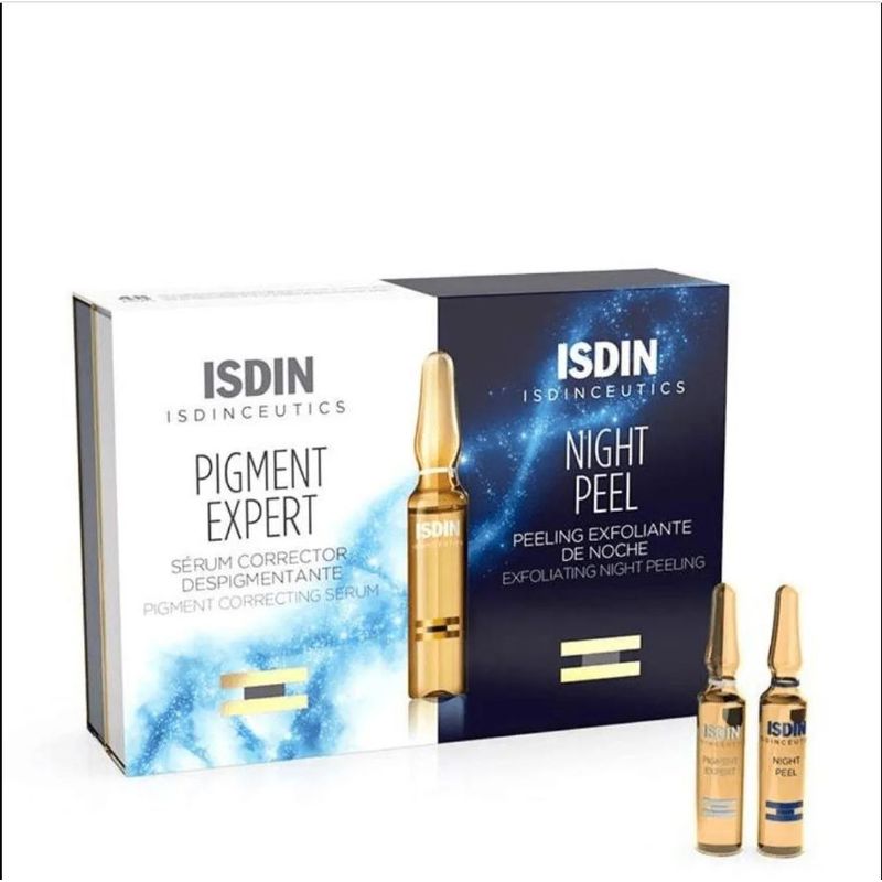 ISDIN - Isdinceutics Pigment Expert y Night Peel 20 Ampolletas x 2 ml - Isdin
