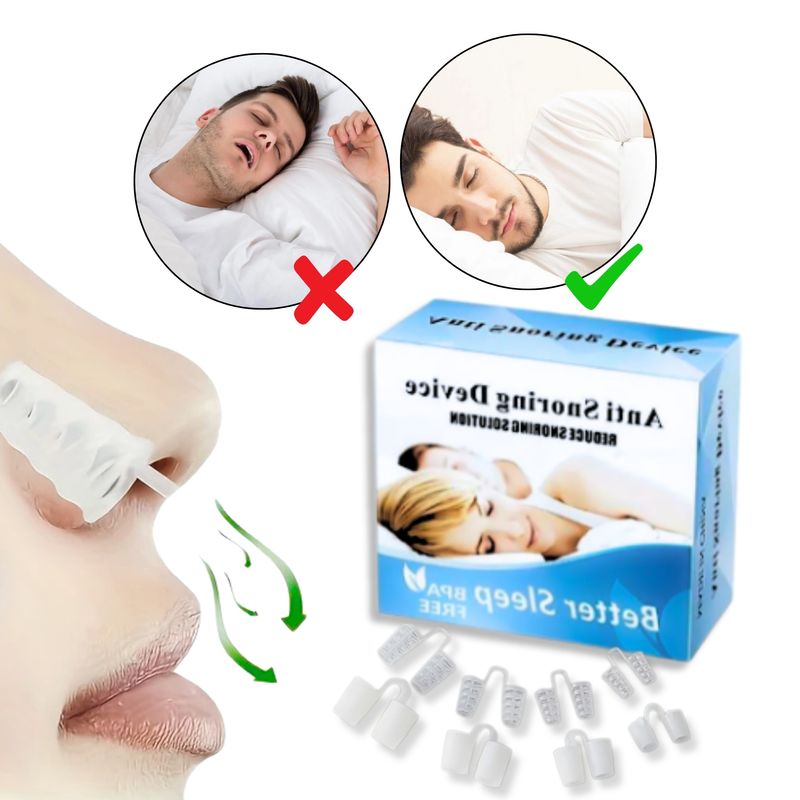 GENERICO - Dilatador Nasal Anti Ronquido 4 Tallas Pro