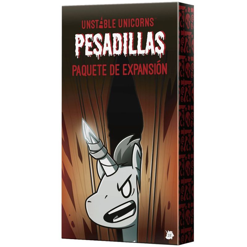 ASMODEE - Unstable Unicorns Pesadillas Juego De Mesa Español