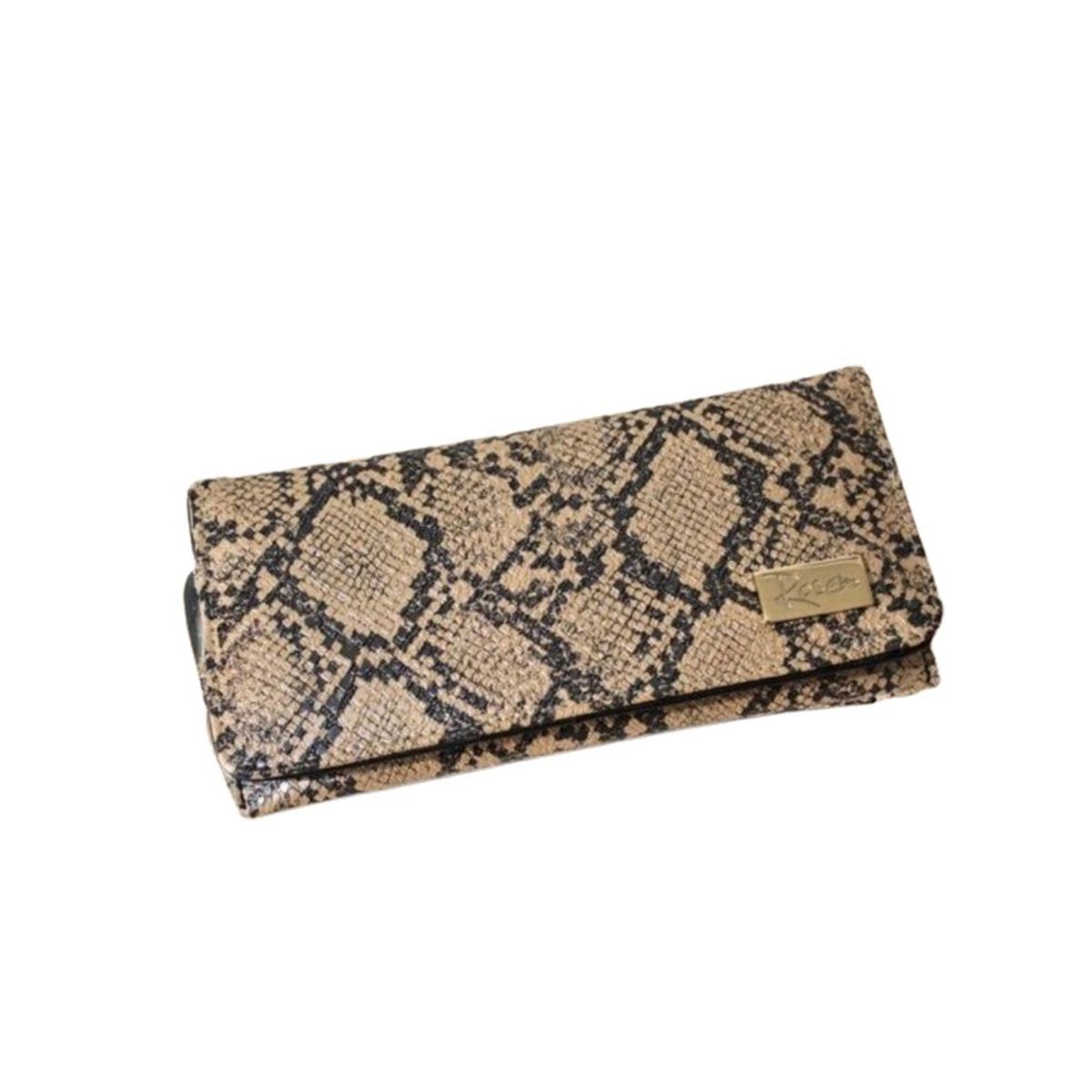 ROSE - Billetera de mujer dama color negro_.