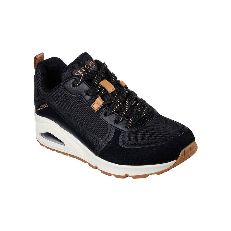 SKECHERS - Tenis Mujer Skechers Uno - Negro