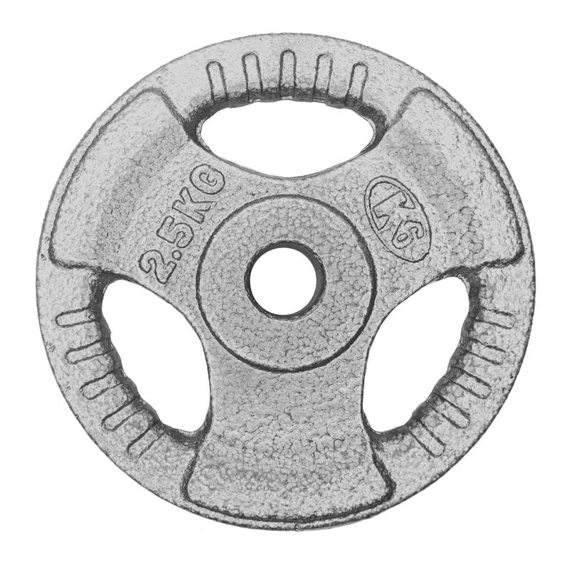 K6 - Disco de Pesas 2.5 kg K6 Fitness Estándar Hierro