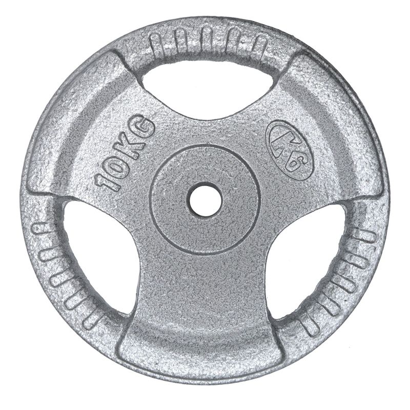 K6 - Disco de Pesas 10 kg K6 Fitness Estándar Hierro