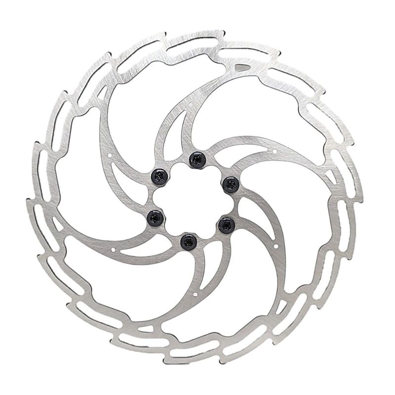 GW - Disco Rotor Gw Freno Bicicleta 6 Tornillo 180mm Super Ligero