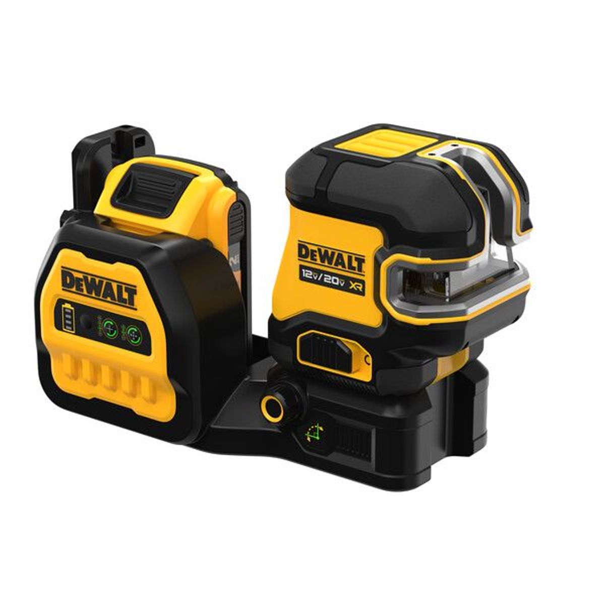 DEWALT - Nivel Laser Verde 2 Planos Con 5 Puntos Dewalt Dcle34520gb