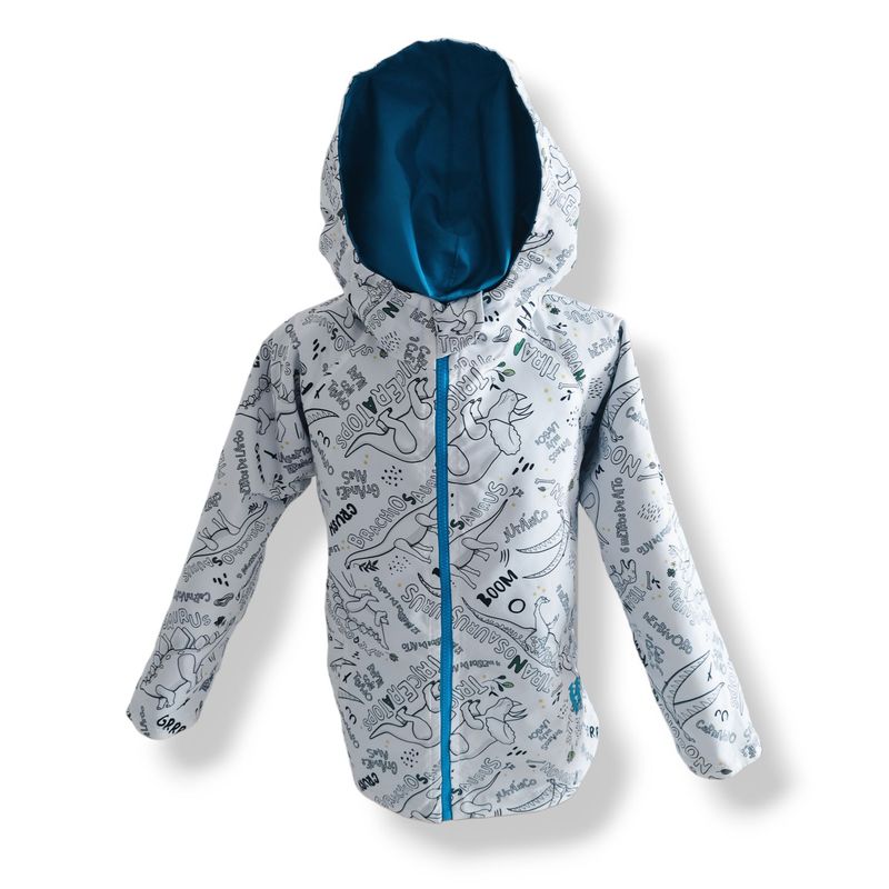 MERRYMAKERS - Chaqueta coloreable niño MerryMakers Dinos - Blanco