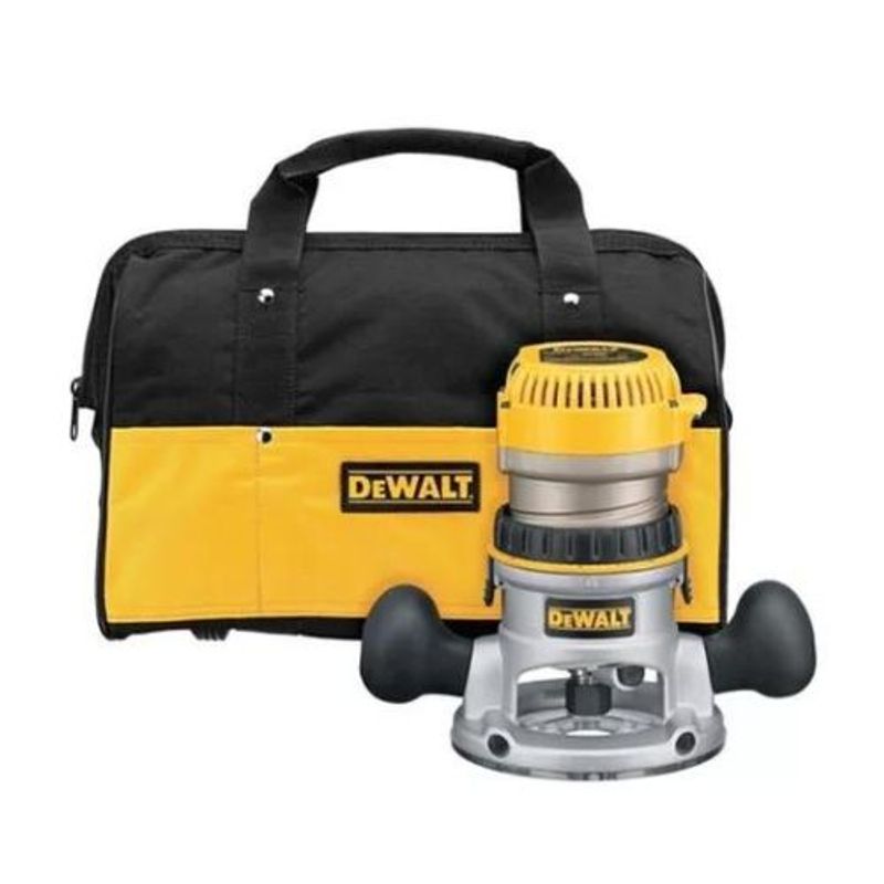 DEWALT - Ruteadora 214hp Vv 24000rpm Base Fija Dewalt Dw618k