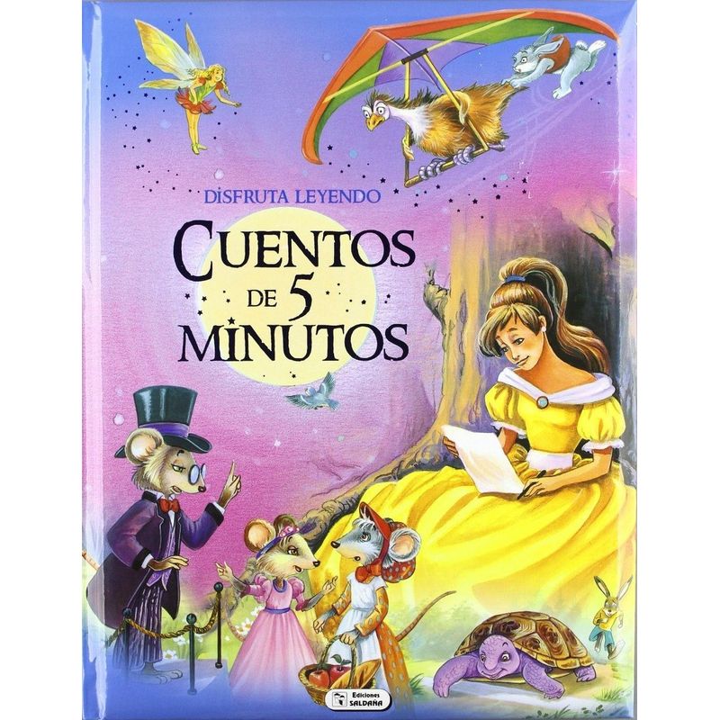 GENERICO - Disfruta Leyendo Cuentos De 5 Minutos Vol. 1 Azul