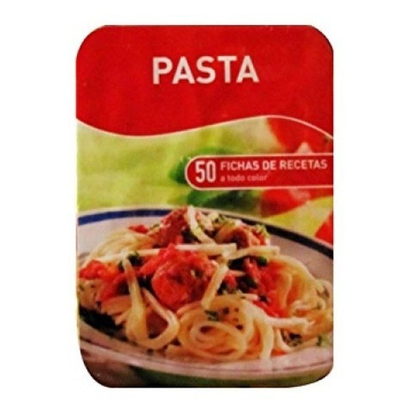 GENERICO - Pasta. Caja 50 Fichas Recetas