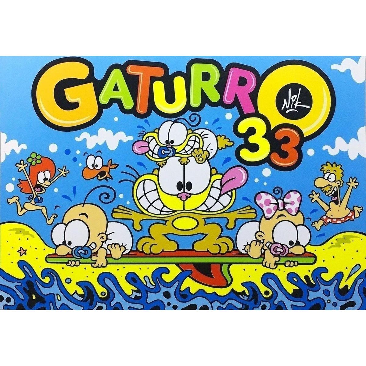 EDICIONES DE LA FLOR - Gaturro 33. Nik