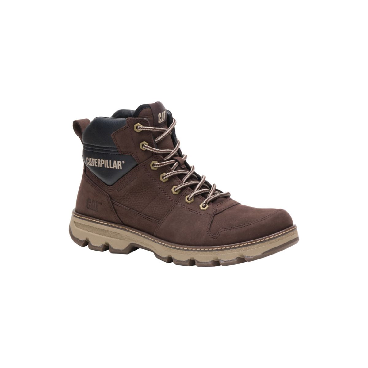 CAT - Botas café hombre MERIDIAN WP P724394-CE8 CAT