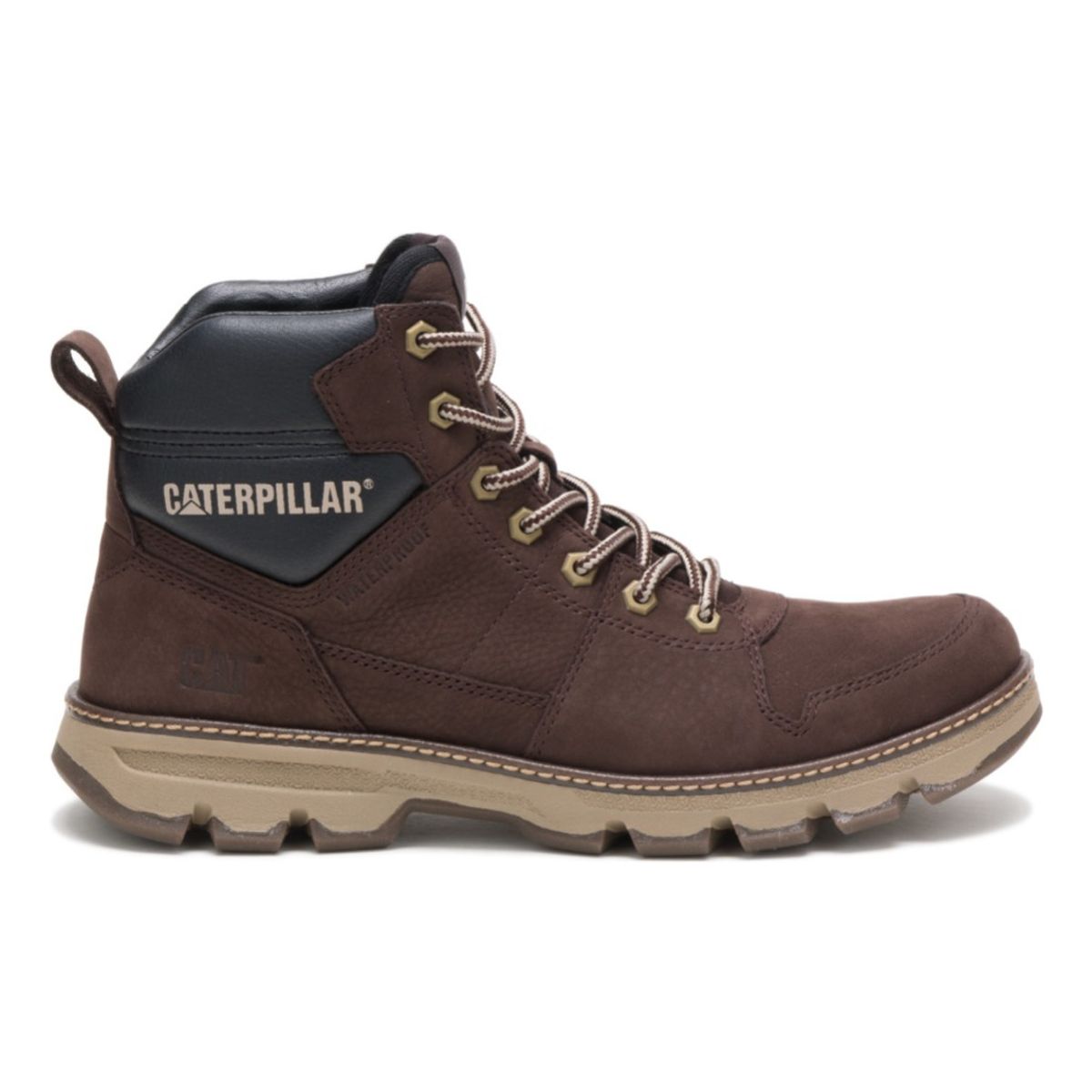 CAT - Botas café hombre MERIDIAN WP P724394-CE8 CAT