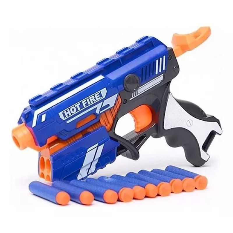 GENERICO - Pistola De 10 Dardos Blaze Storm Juguete Para Niños
