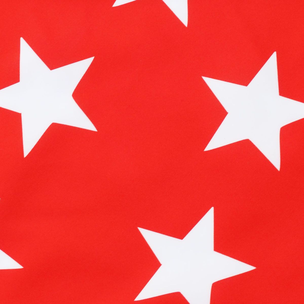 WAWAW - Pañoleta para perro talla S sub rojo estrellas blancas Wawaw
