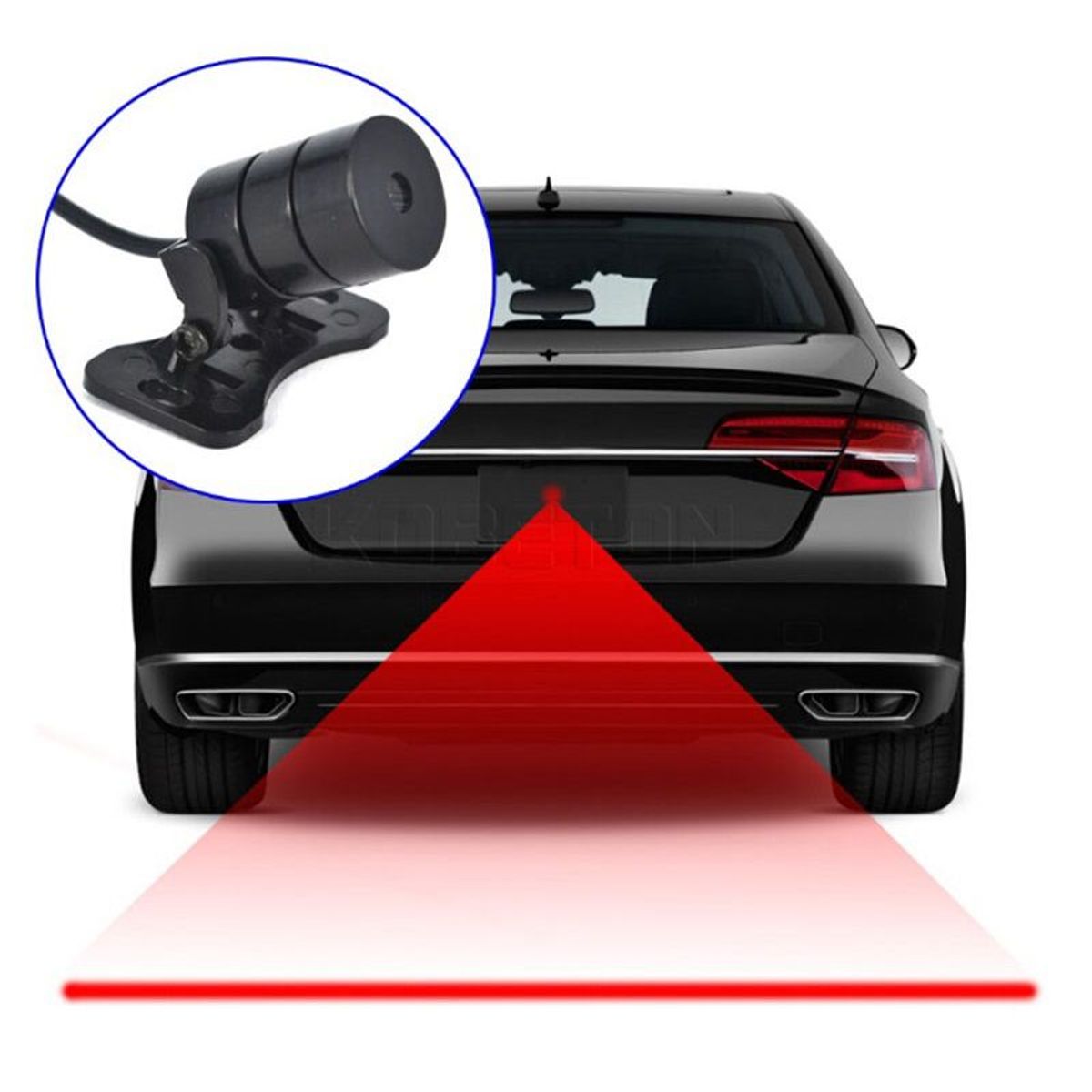 GENERICO - Proyec luzláser anticolision antiniebla moto carro