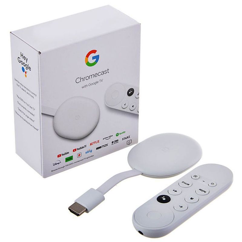 GENERICO - Reproductor Chromecast 4ta Gen 4K Pantalla Celular Televisor HDMI