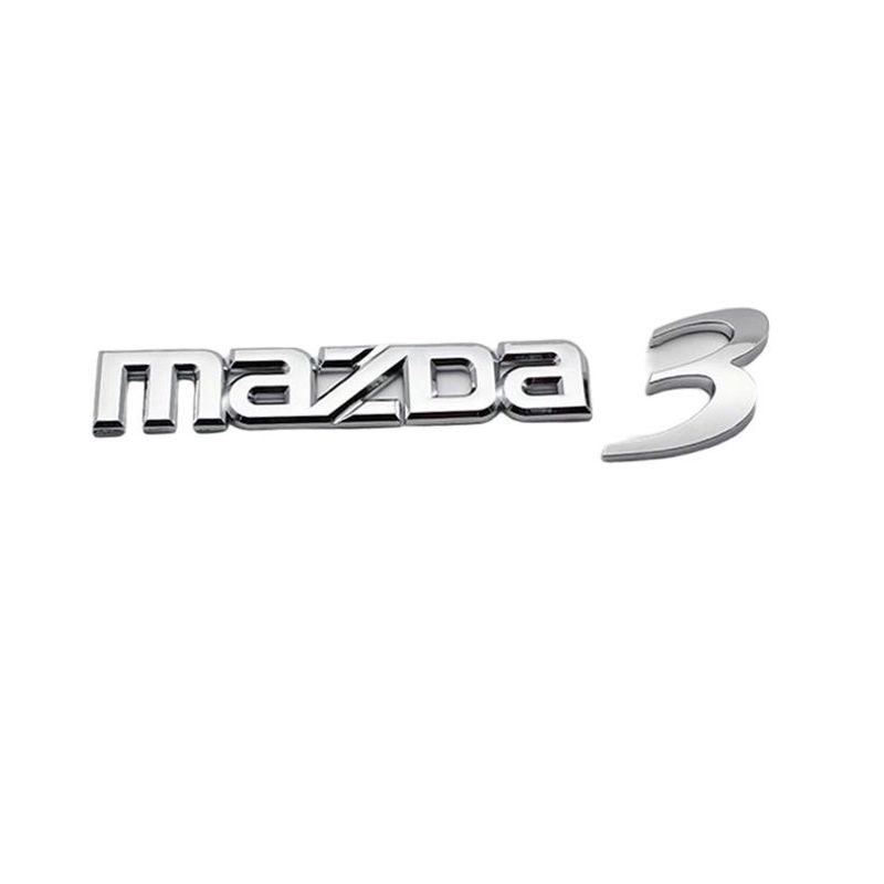 GENERICO - A logo baul trasero maletero para mazda 3