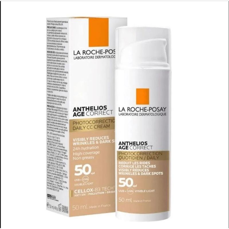 LA ROCHE POSAY - Anthelios Age Correct Color SPF50 x 50ml  La Roche Posay