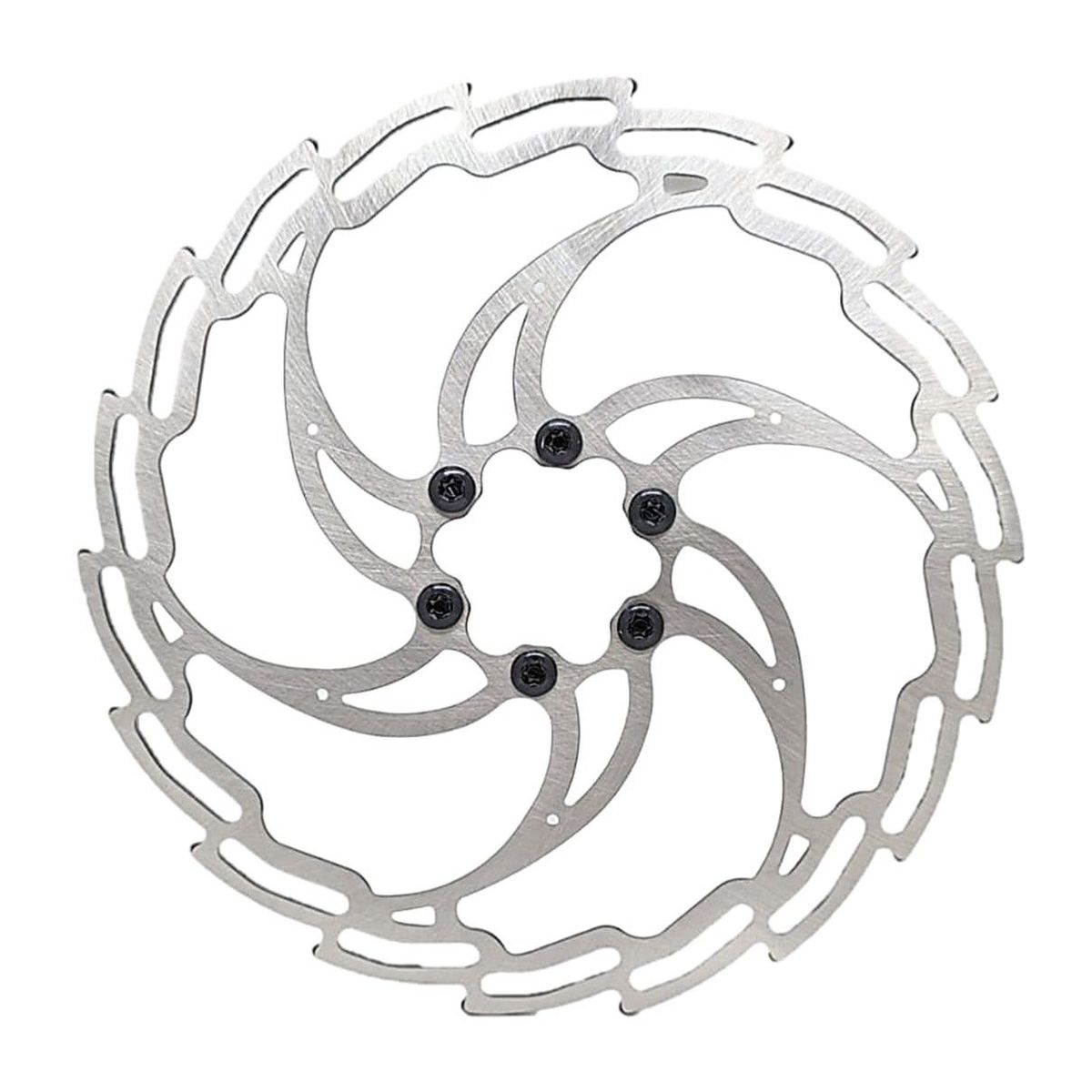 GW - Disco Rotor Gw Freno Bicicleta 6 Tornillo 160mm Super Ligero