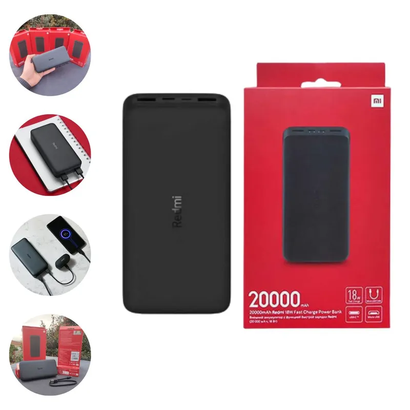 XIAOMI - Xiaomi Redmi Power Bank 18W 20000mAh Original