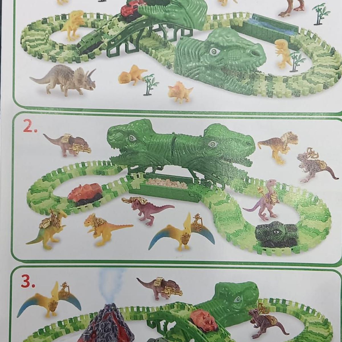 GENERICO - Pista Infantil Dinosaur Track Toys