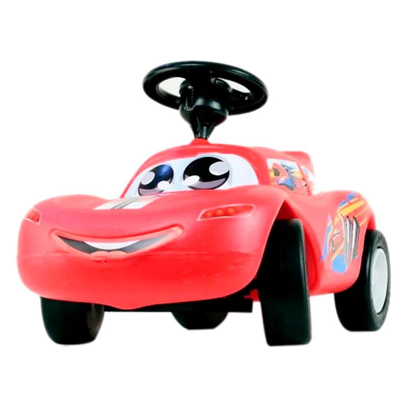 GENERICO - Carro Montable Andadera Cars Rayo Mcqueen Niños Rojo