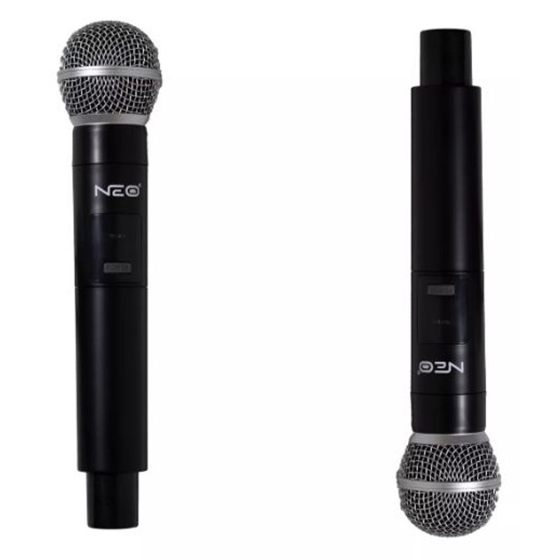 NEO - Micrófono Inalambrico Doble  Frecuencia Vhf Neo-25m.