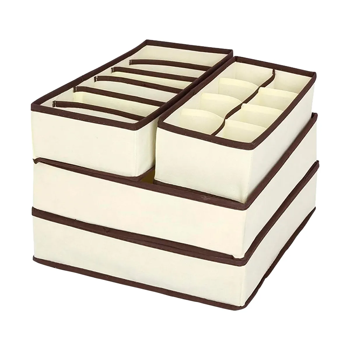 STAY ELIT - Organizador De Ropa Interior Y Divisor De Cajones Set De 4-