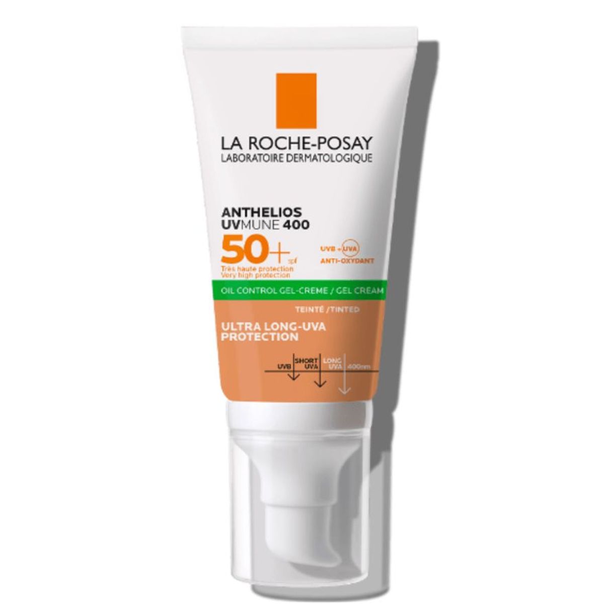 LA ROCHE POSAY - AntheliosUVMune400OilCGelCremaColorSPF50x50ml LaRochePosay