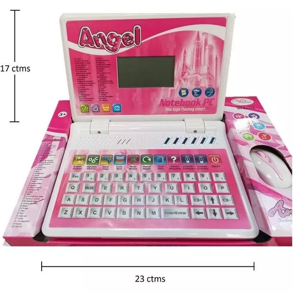 ONE PIXEL - Laptop Didáctica Computadora De Juguete Para Niños 8006