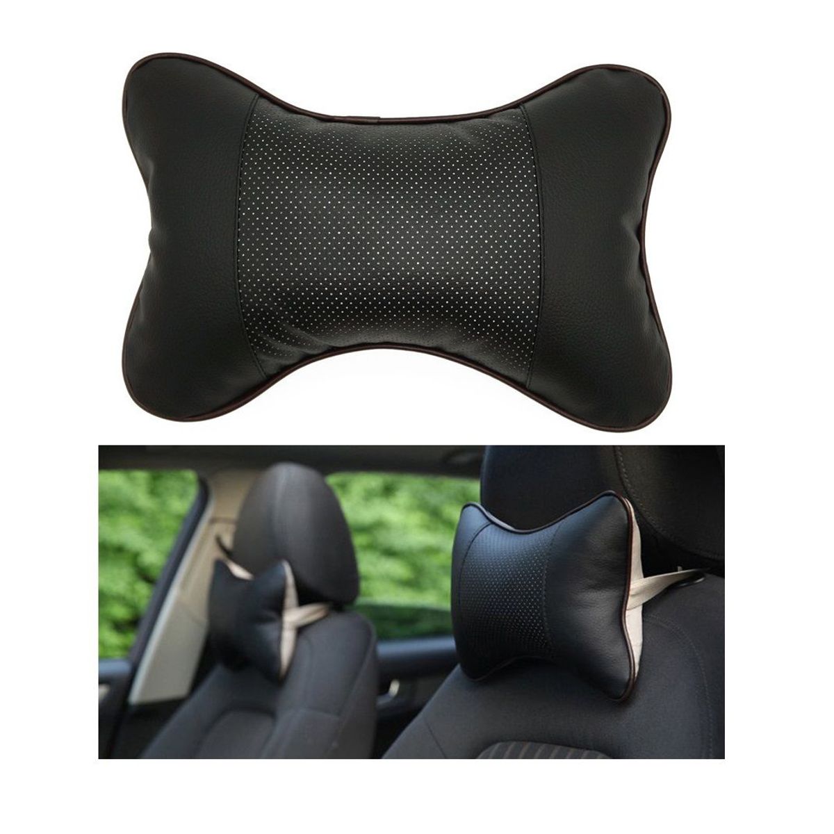 GENERICO - Cojin Almohada Reposacabezas Comodo Para Carro