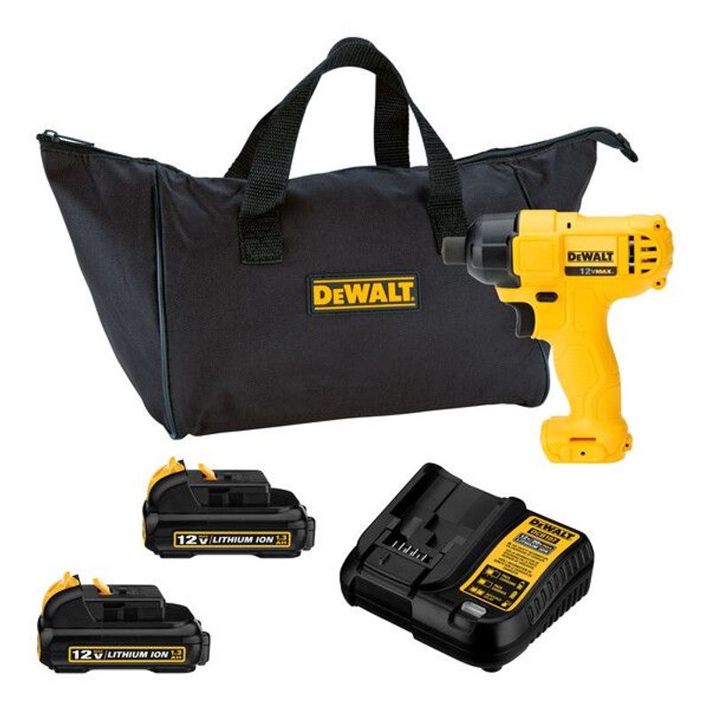 DEWALT - ATORNILLADOR DE IMPACTO INALAMBRICO 14 12V DEWALT DCF805C2-OUT