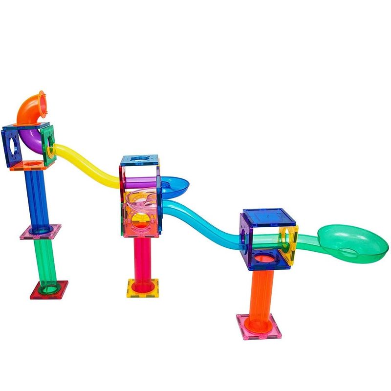 JUGANDO Y EDUCANDO - Construcción De Laberintos Magnéticos 47 Piezas