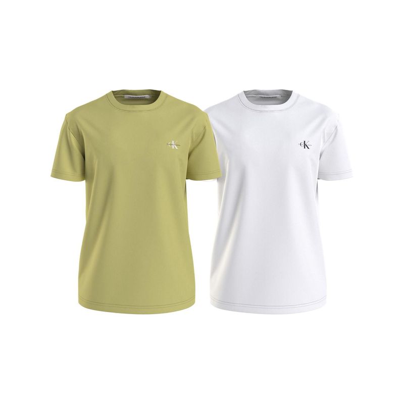 CALVIN KLEIN - Pack De 2 Camisetas Algodón Orgánico Calvin Klein