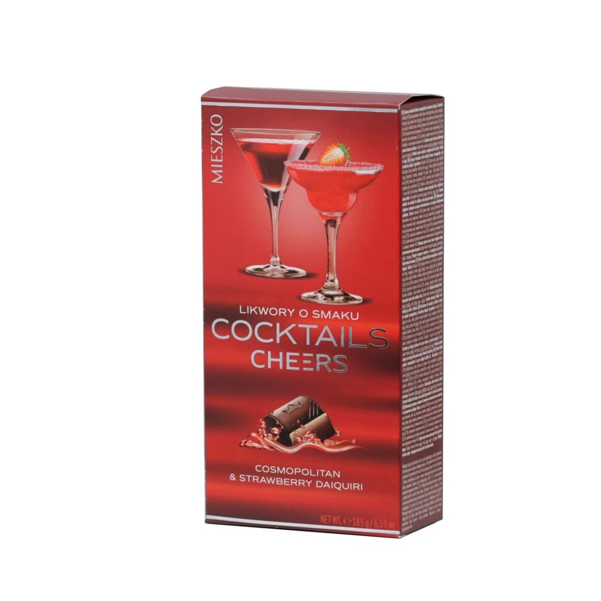 GENERICO - Chocolates De Licor Cocktails Cheers Strawberry Mieszko 100g.