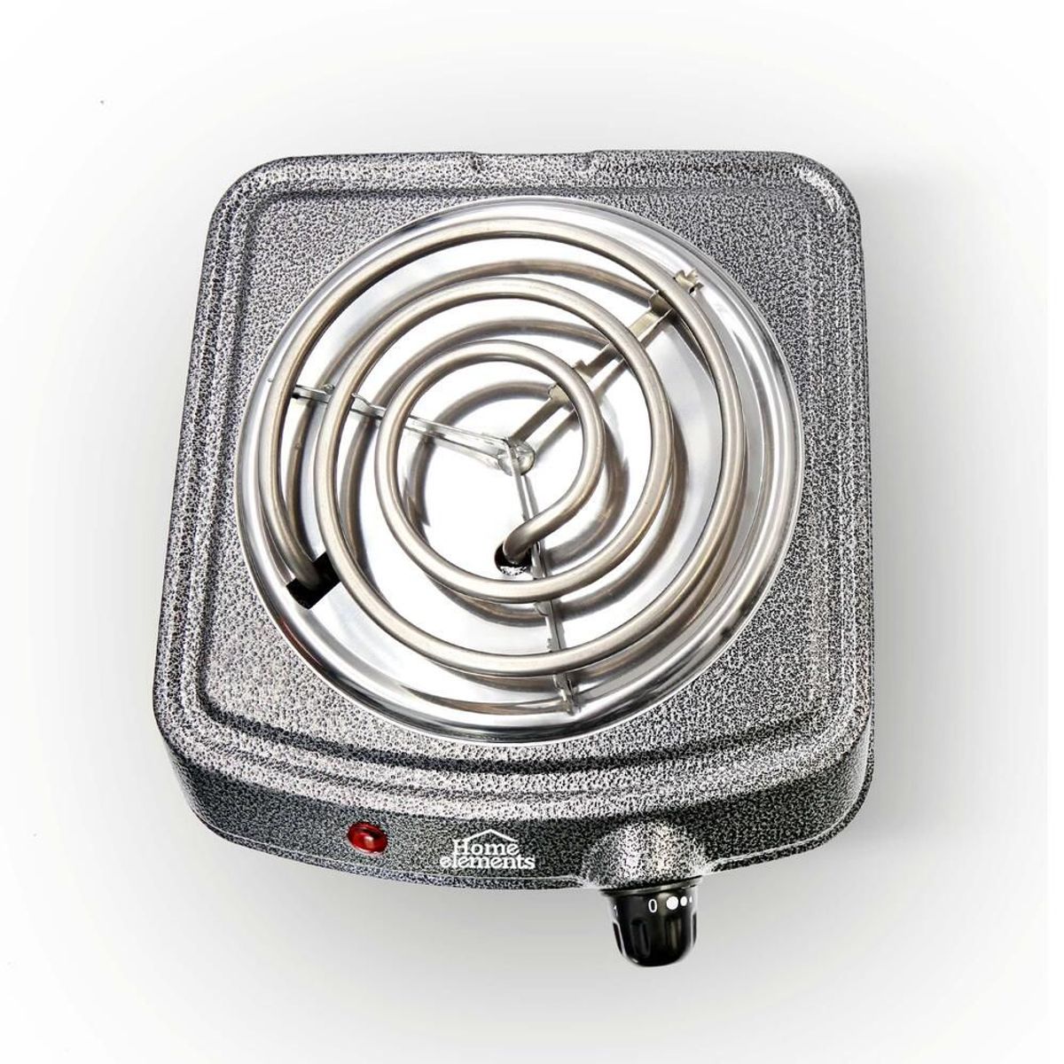 HOME ELEMENTS - Estufa Electrica Gris 1  Puesto