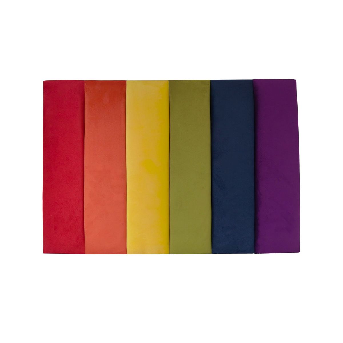 BANZAY - Cabecero Paneles Cama Semi Doble Multicolor Pride